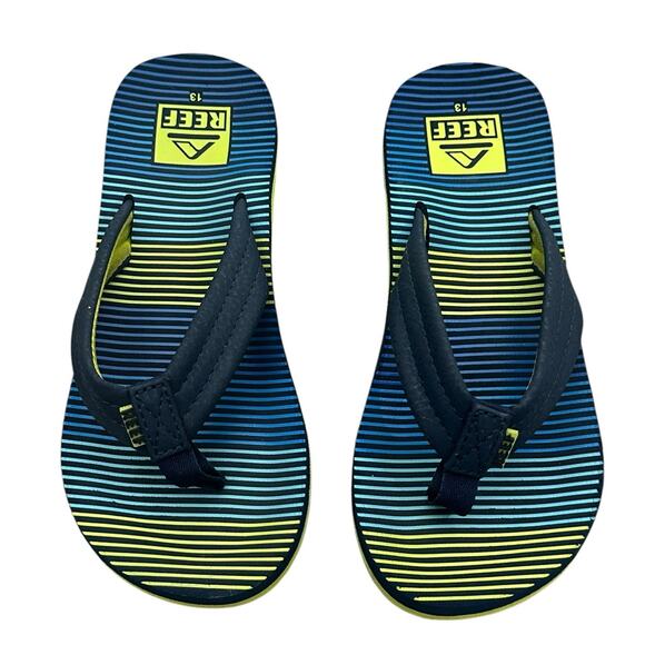 REEF Boys Flip Flops 13 - Picture 2 of 3